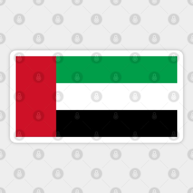 Flag of United Arab Emirates Sticker by COUNTRY FLAGS